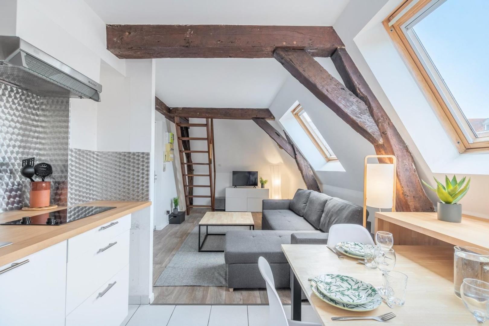 Duplex Next To Grand Place Lille Dış mekan fotoğraf